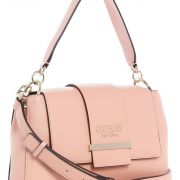 GUESS Tara Top Handle Flap Bag Pink small handbag crossbody B4HP