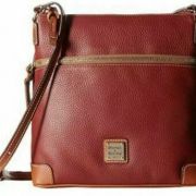 Dooney & Bourke Pebble Leather Crossbody, Wine B4HP