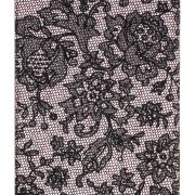 Patricia Nash Chantilly Lace Vinci Journal Black/ White Lace B4HP