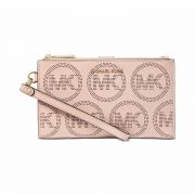 MICHAEL Michael Kors Jet Set Double-Zip Wristlet Wallet B4HP