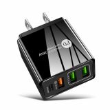 36W Wall Fast Charger Adapter QC3.0 USB Type-C PD 20W Plug Quick Charge 4 Ports