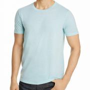 Mens Scotch & Soda Ausbrenner Crewneck Tee Light Blue Size Small B4HP