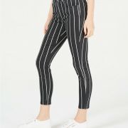 Tinseltown Juniors’ Stripe Print Skinny Jeans 0/24 B4HP