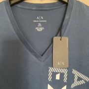A|X Armani Exchange Men’s V-Neck Logo T-Shirt B4HP