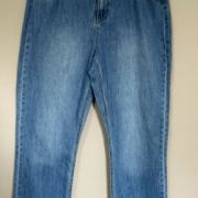 Women Juniors Dickies Paperbag High Rise Crop Jeans Relaxed Fit 9/29