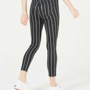 Tinseltown Juniors’ Stripe Print Skinny Jeans 0/24 B4HP