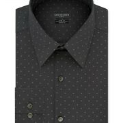 Van Heusen Men’s Slim-Fit Flex Collar Stretch Printed Dress Shirt B4HP