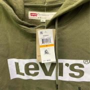 Levi’s Men’s Burndlen Fleece Logo Hoodie Small B4HP