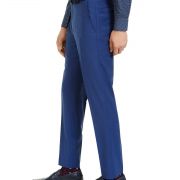 Bar III Mens Dress Pants Blue Size 32X30 Wool Stretch Slim Fit Active $175 B4HP