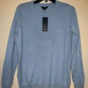 Women C by Bloomingdale’s Cashmere Crewneck Cashmere Sweater Msrp $158 B4HP