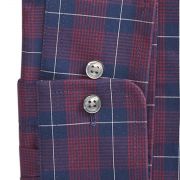 Club Room Men’s Regular-Fit Performance Stretch Houndstooth Plaid Twill 18 34/35