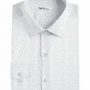 Bar III Slim-Fit Performance Stretch Scattered Dot-Print Dress Shirt 17 34/35