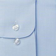 Bar III 17-17.5 34/35 Men`s Slim-Fit Blue White Stretch Button Dress Shirt B4HP