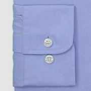 Nautica Men’s Slim-Fit Blue Stretch Long-Sleeve Button Dress Shirt L 16.5 34/35