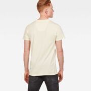 Mens G-STAR RAW RECYCLED DYE T-SHIRT Sz Small yellow B4HP