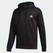 Adidas Men’s Essentials Team Issue Pullover Hoodie GK6135-250 Medium Black B4HP