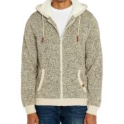 BUFFALO David Bitton Men’s Fortino Full-Zip Sherpa-Lined Hoodie Jacket M B4HP