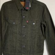 LEVI’S Men’s Limited Collection Cotton Canvas Trucker Jacket Size Large B4HP