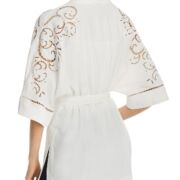 Kobi Halperin Britney Kimono-Style Jacket Ivory size M/L $598 B4HP