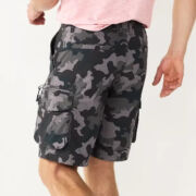 Men’s Sonoma Goods For Life® 10-Inch Outdoor Flexwear Cargo Shorts B4hp