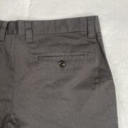 Tasso Elba Men’s Twill Stretch Shorts Dark Gray Size 33 REG B4HP