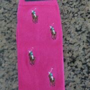 Polo RALPH LAUREN Men’s Socks All Over Pony Blue /Pink