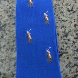 Polo RALPH LAUREN Men's Socks All Over Pony Blue /Pink