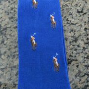 Polo RALPH LAUREN Men’s Socks All Over Pony Blue /Pink