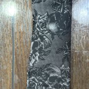 INC INTERNATIONAL CONCEPTS INC Men’s Skinny Skull Blossoms Tie B4HP