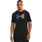 Mens Under Armour UA Freedom Big Logo Short Sleeve T-Shirt – Large B4HP