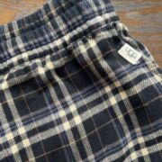 UGG Men’s Steiner Pajama Gingham Flannel Pajama Pants Size L B4HP