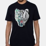 SEAN JOHN Men’s Tropic Tiger Sequin Graphic T-shirt 3XL B4HP