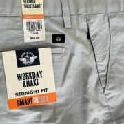 Mens Dockers Workday Khaki Straight Lightweight Pants Smart 360 Flex 32×34 B4HP