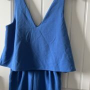Aqua jumpsuits Women Blue Size small B4HP
