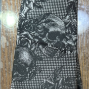 INC INTERNATIONAL CONCEPTS INC Men’s Skinny Skull Blossoms Tie B4HP