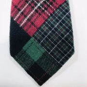 Bar‎ III Black Hemlock Plaid Cotton Skinny Tie