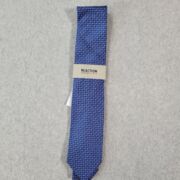 Kenneth Cole Reaction Men’s Micro Checkerboard Slim Tie Blue One Size B4HP