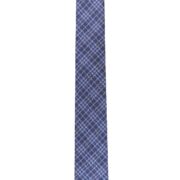 BAR III Men’s Cooper Skinny Plaid Tie One Size Blue B4HP