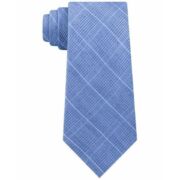 Michael Kors Men’s Blue Elijah Classic Silk Professional Neck Tie B4HP