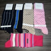 Calvin Klein Men’s Cotton Blend Crew Dress Socks Size 7-12 B4HP