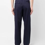 Marni Men’s straight-leg cargo trousers 46 Small 30-32W 31L Navy Blue $795 B4HP