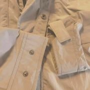 Calvin Klein Mens Gray Field Jacket with Zip-Out Hood MSRP $228 B4HP