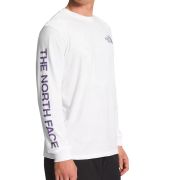 The North Face Mens Long-Sleeve Logo T-Shirt White XXL B4HP