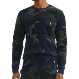 POLO RALPH LAUREN Men's Camo Long-Sleeve Sleep T-Shirt B4HP