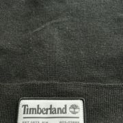 Timberland Mens Slouch Patch Logo Beanie Black ONE SIZE B4HP