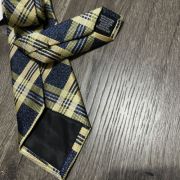 Perry Ellis portfolio Men’s Duxbury Classic Plaid Tie Yellow One Size B4HP
