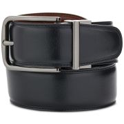 ORIGINAL PENGUIN Men’s Reversible Feather Edge Creased Bonded Leather Belt 34