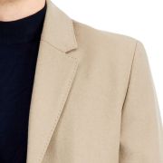 Hugo Boss Men’s Migor Slim-Fit Solid Overcoat Light Brown 36R B4HP