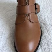 Women Donald j Pliner Dusten Zip UP boots left leg single Shoe Brown size 7