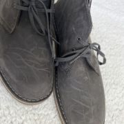 clarks men’s bushacre 2 chukka boot grey size 11.5